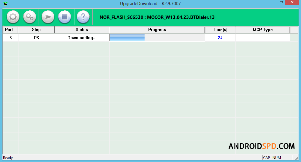 flash firmware on SPD Device