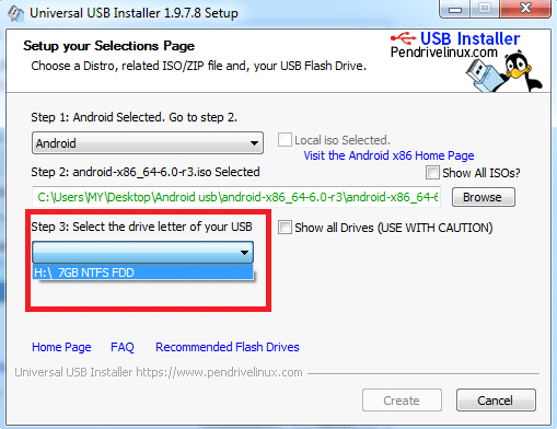 android bootable usb creator