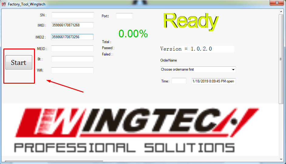 flash IMEI Qualcomm WingTech Tool.