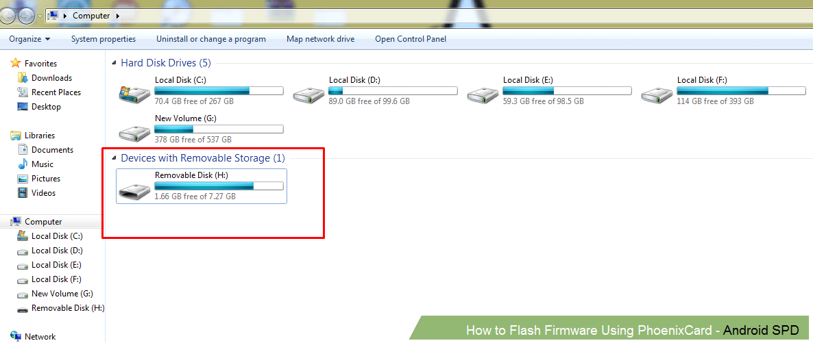 Flash Firmware Using PhoenixCard