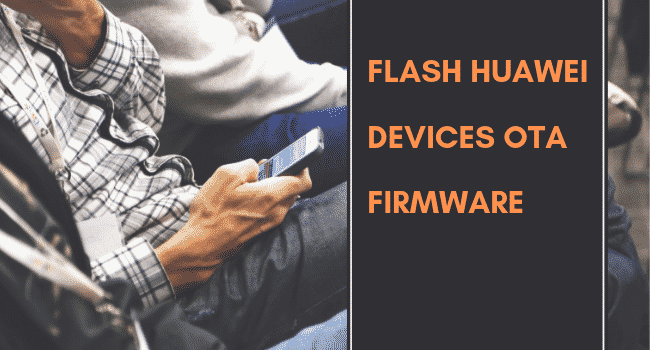 Flash OTA Firmware