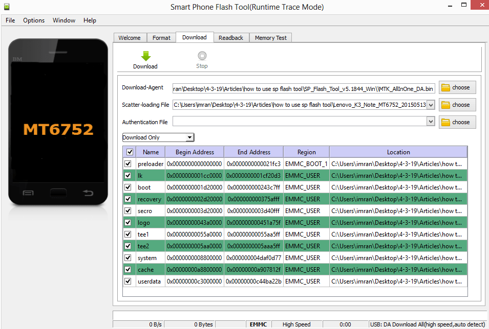 remove Pattern Lock in MediaTek Device