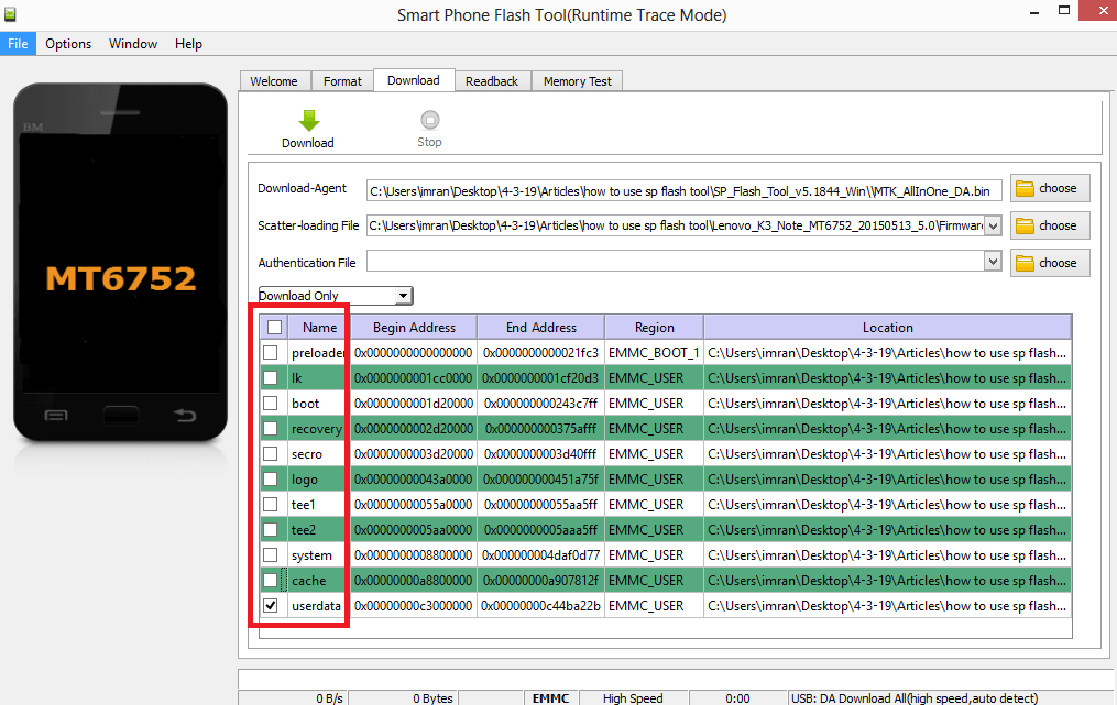 remove Pattern Lock MediaTek