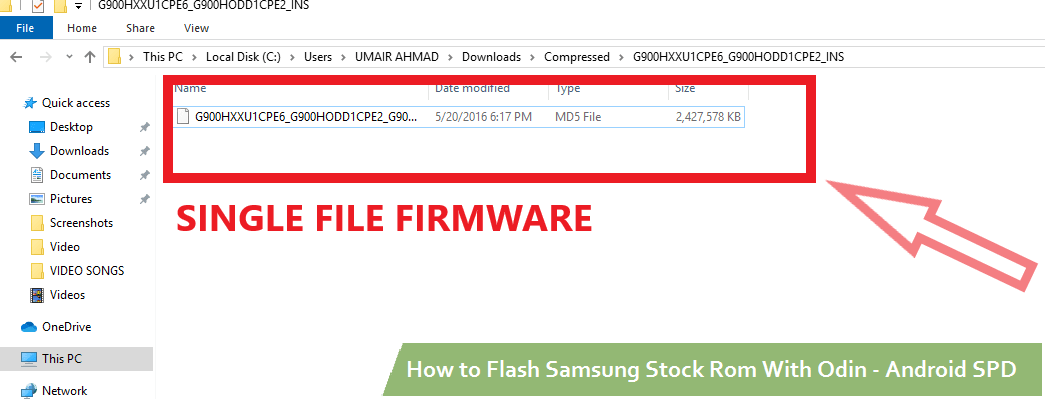 Flash Samsung Stock Rom