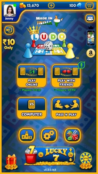 Ludo King MOD APK Unlimited Six