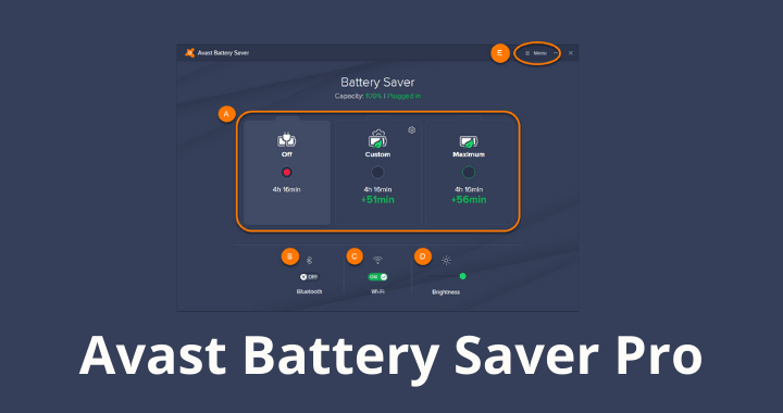 Avast Battery Saver Pro MOD APK Poster