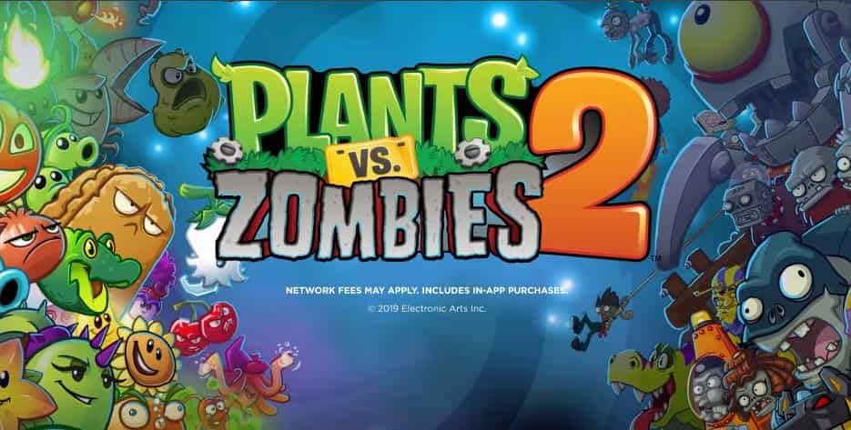Plants vs zombies 2 MOD APK Poster