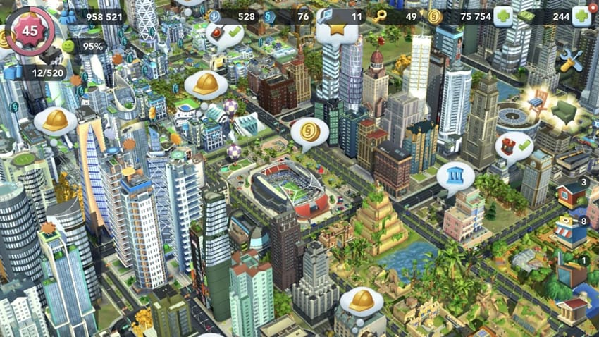 Simcity Buildit Poster