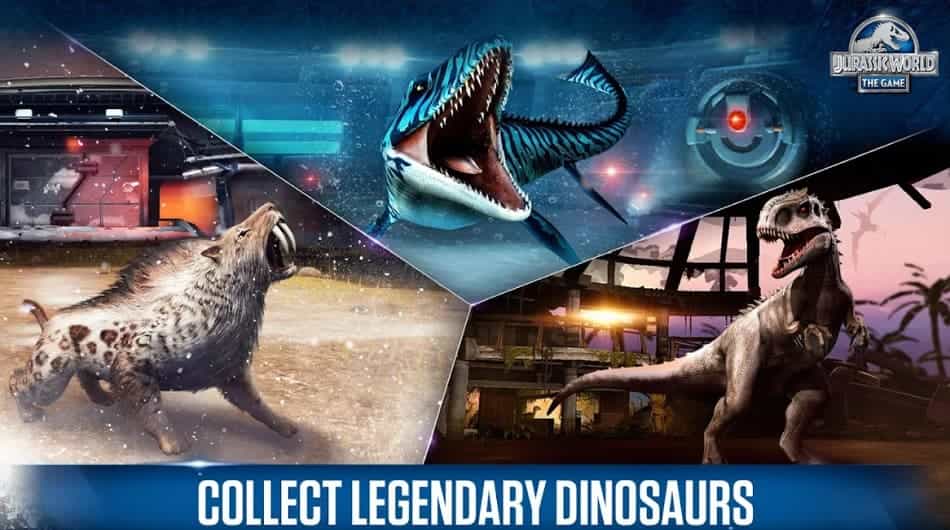 Jurassic World The Game Unlimited everything