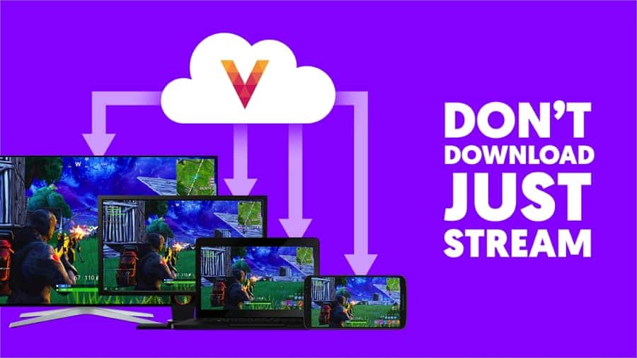 Vortex Cloud Gaming Poster