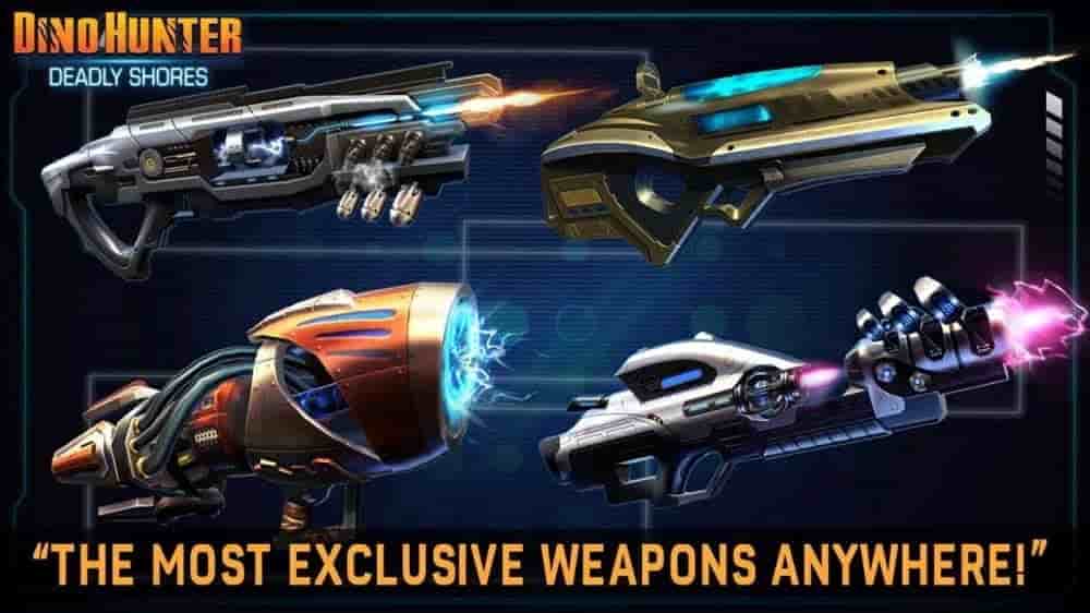 Dino Hunter Mod Apk All Weapons Unlocked