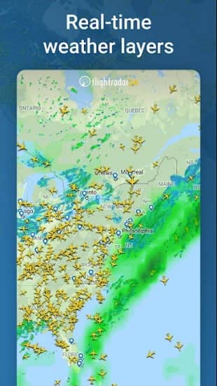 Flightradar24 MOD APK Gold Unlocked