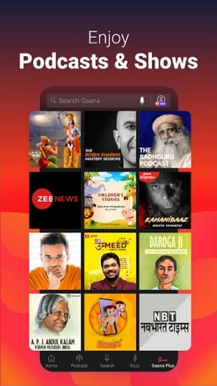 Gaana Music MOD APK