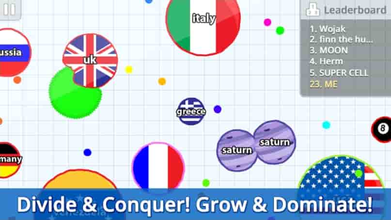 Agar io MOD Unlimited Money