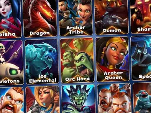 Castle Crush All cards Unlocked