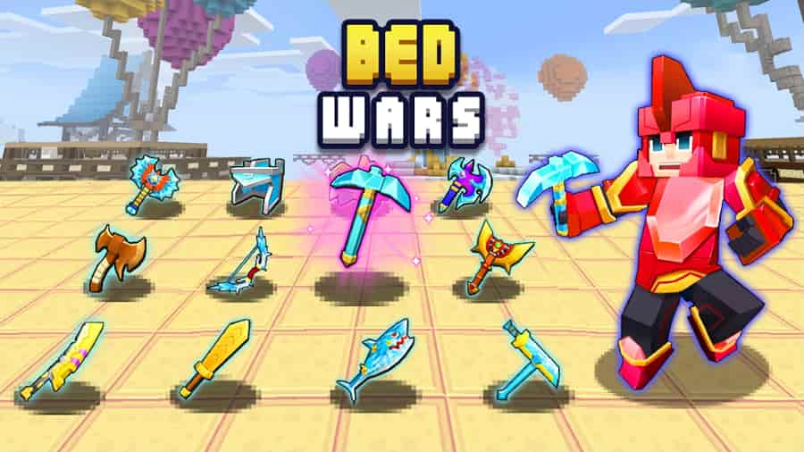 Bed Wars MOD APK Unlimited Gcubes and keys