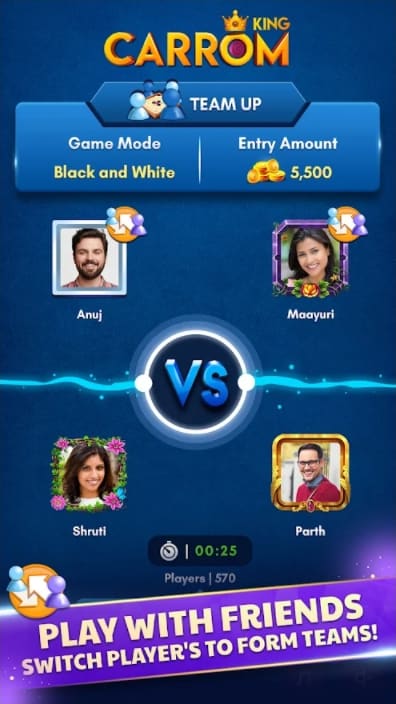 Carrom King MOD APK Unlimited Money