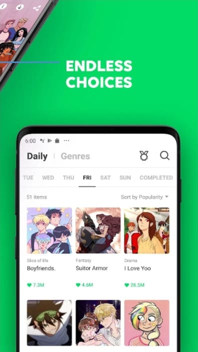 WEBTOON MOD APK Latest Version