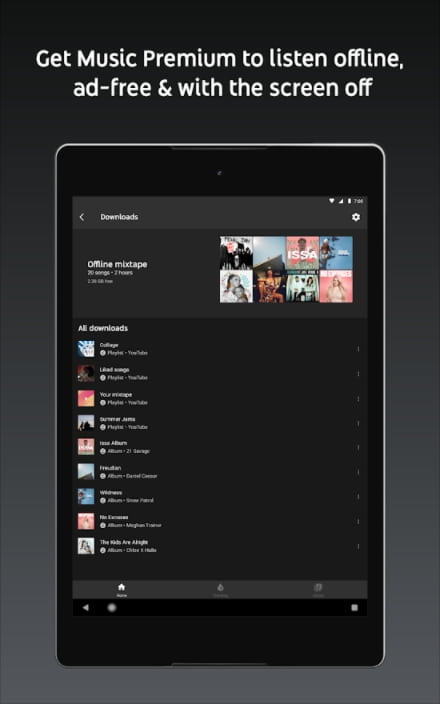 YouTube Music MOD APK Download Songs