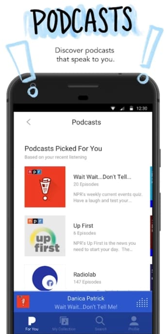 Pandora MOD APK Download Songs