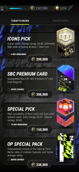 MAD FUT MOD APK All Cards