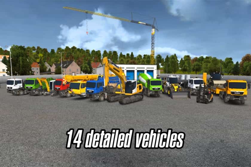 Construction Simulator 2014 MOD Unlimited Money