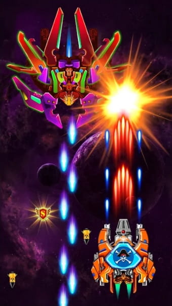 Galaxy Attack: Alien Shooter MOD APK Money And Gems