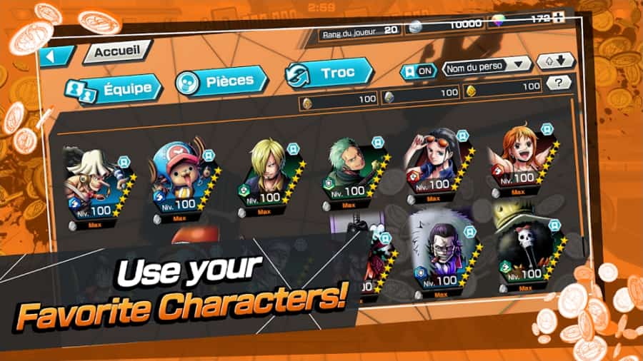 One Piece Bounty Rush MOD APK Unlock All Characters