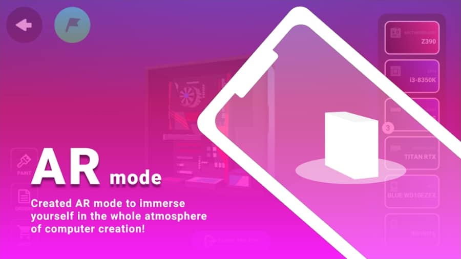 PC Creator PRO MOD APK Unlimited Bitcoin