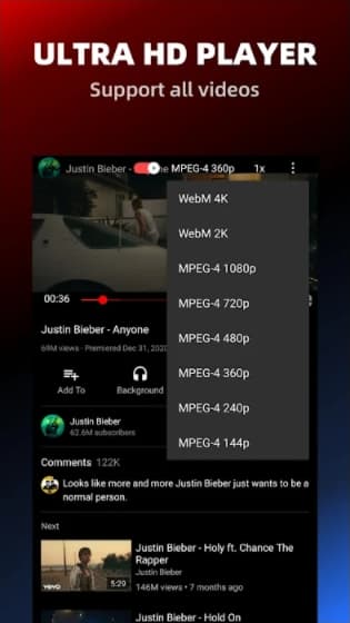 Pure Tube MOD APK VIP Unlocked