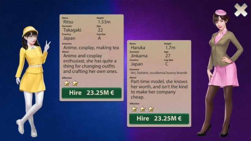 Sexy Airlines Nutaku