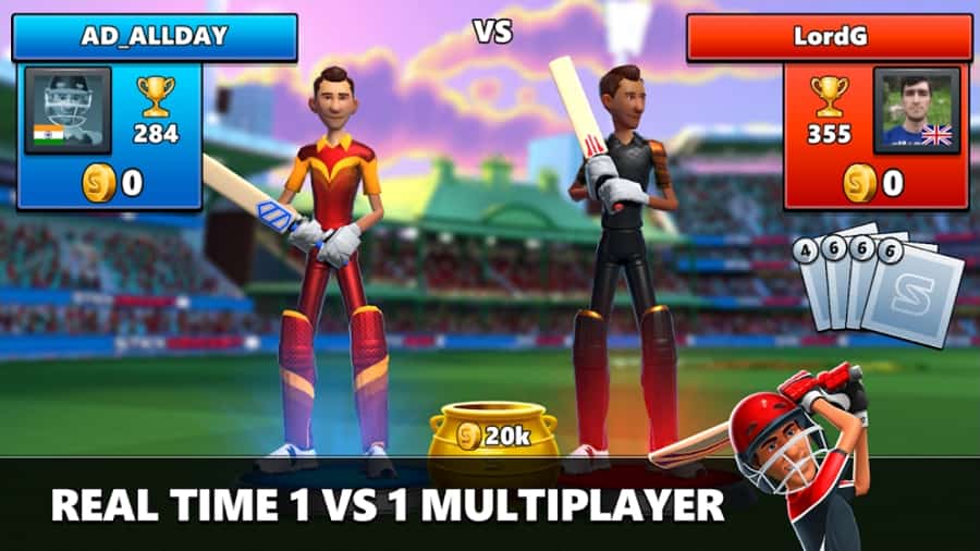 Stick Cricket Live MOD APK Updated Version