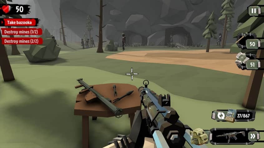 The Walking Zombie 2 MOD APK MOD Menu