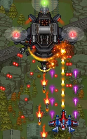 1945 Air Force MOD APK Unlimited Diamonds