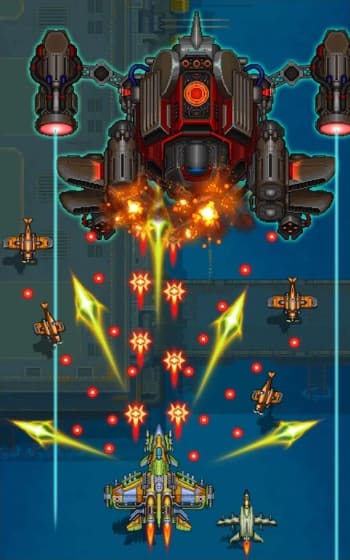1945 Air Force MOD APK Unlimited Gems