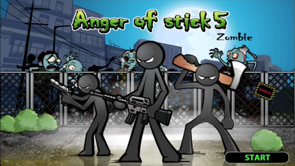 Anger of stick 5: zombie MOD APK
