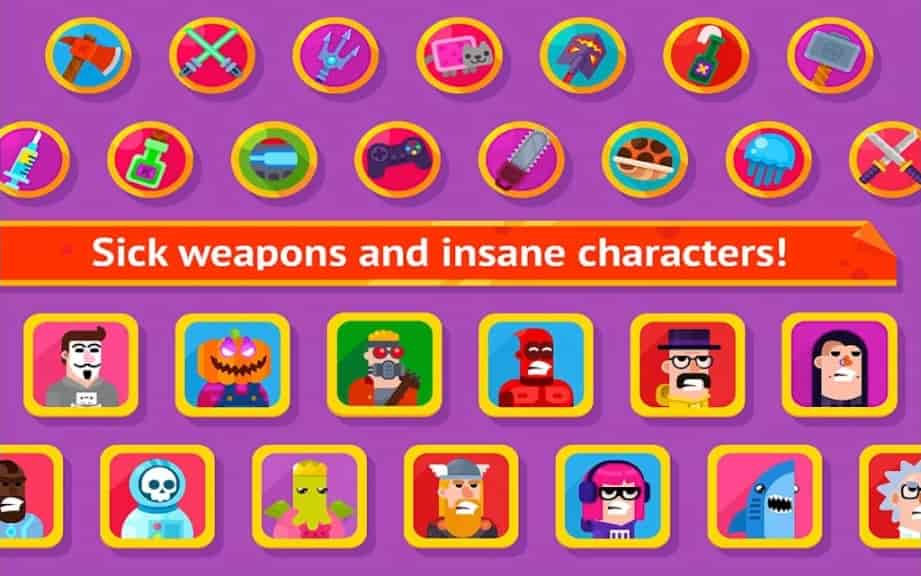 Bowmasters MOD APK No Ads