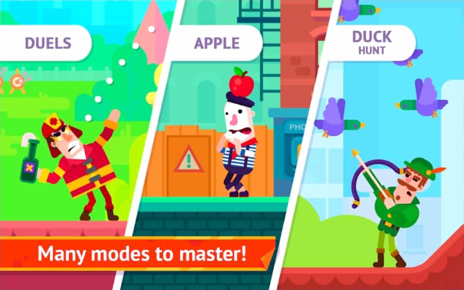 Bowmasters MOD APK Unlimited Coins