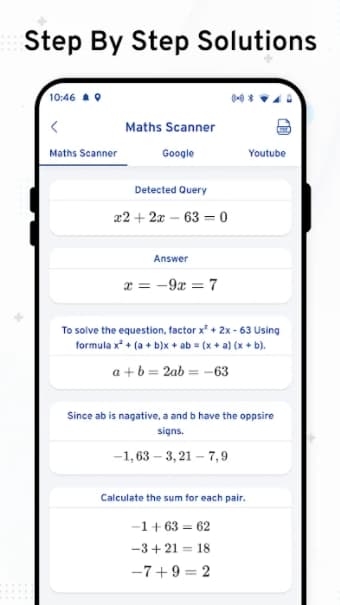 Math Scanner App