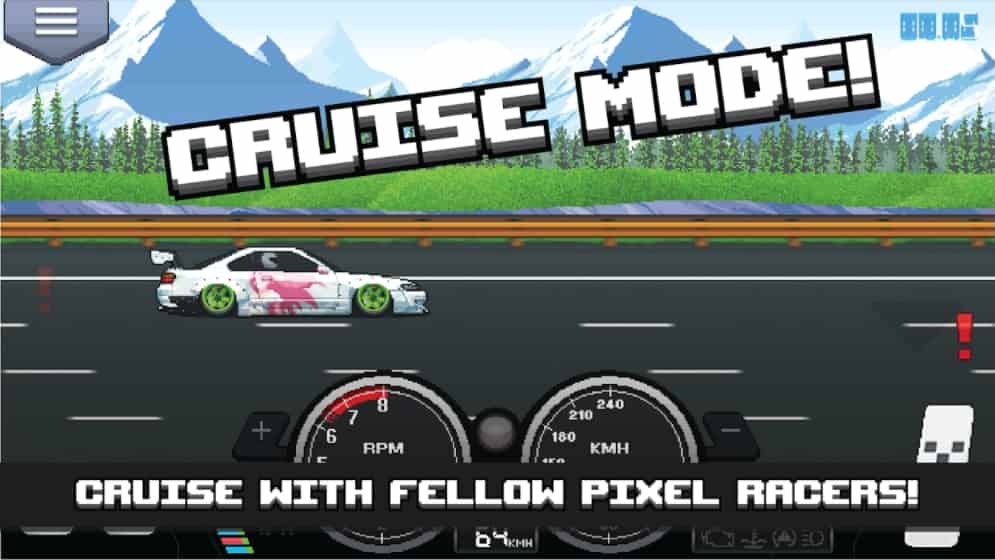 Pixel Car Racer MOD APK Unlimited Crates