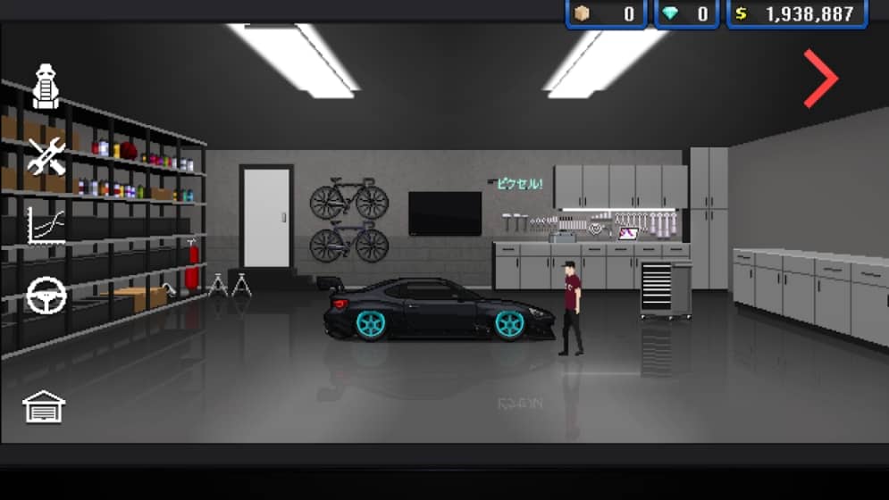 Pixel Car Racer MOD APK Unlimited Money
