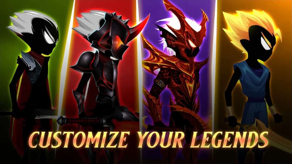 Stickman Legends MOD APK Max Level