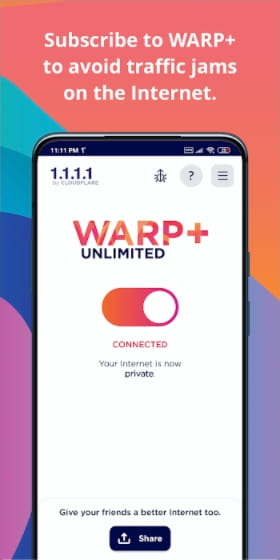 1.1.1.1 MOD APK Premium