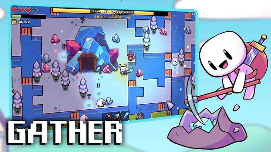 Forager MOD APK Free Craft