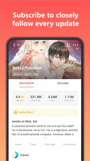 MangaToon MOD APK Unlocked Everything