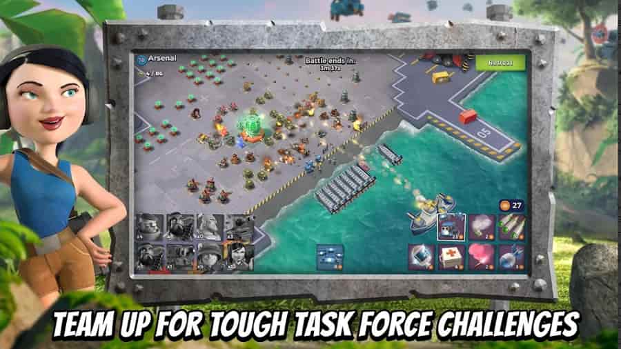 Boom Beach MOD APK Unlimited Diamonds