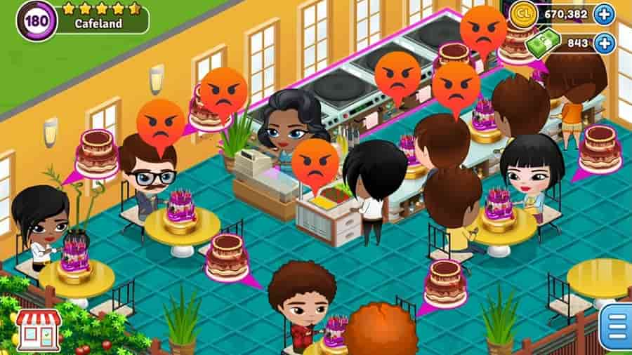 Cafeland MOD APK Max Level