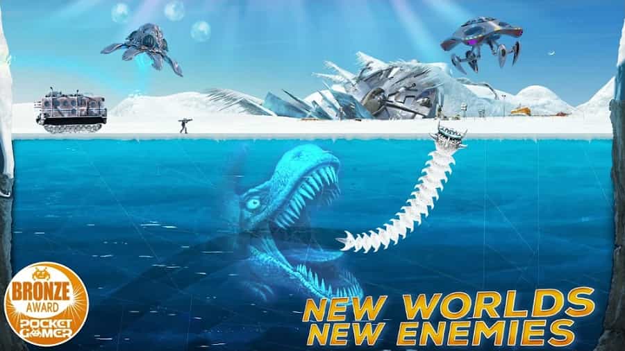Death Worm MOD APK Unlimited Money And Gems