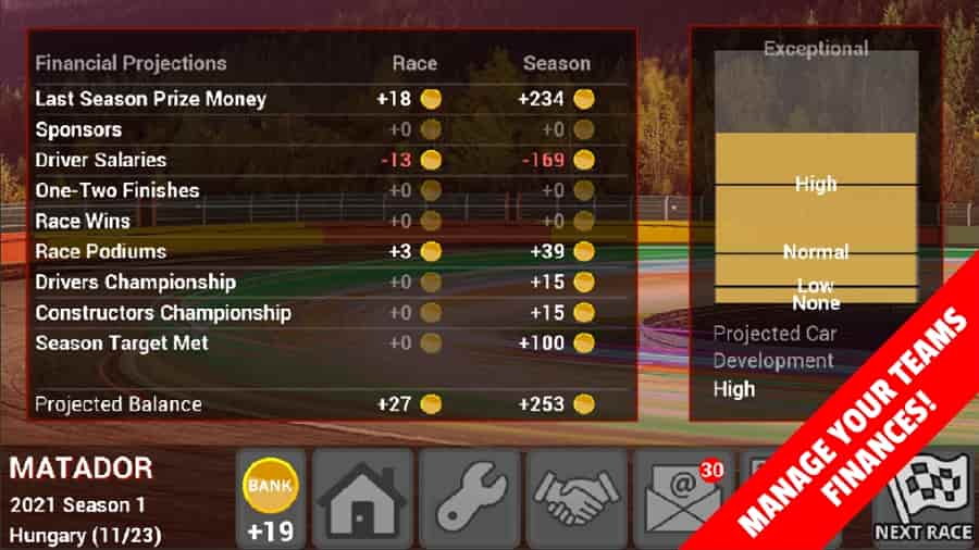 FL Racing Manager 2022 Pro MOD APK Free Shopping