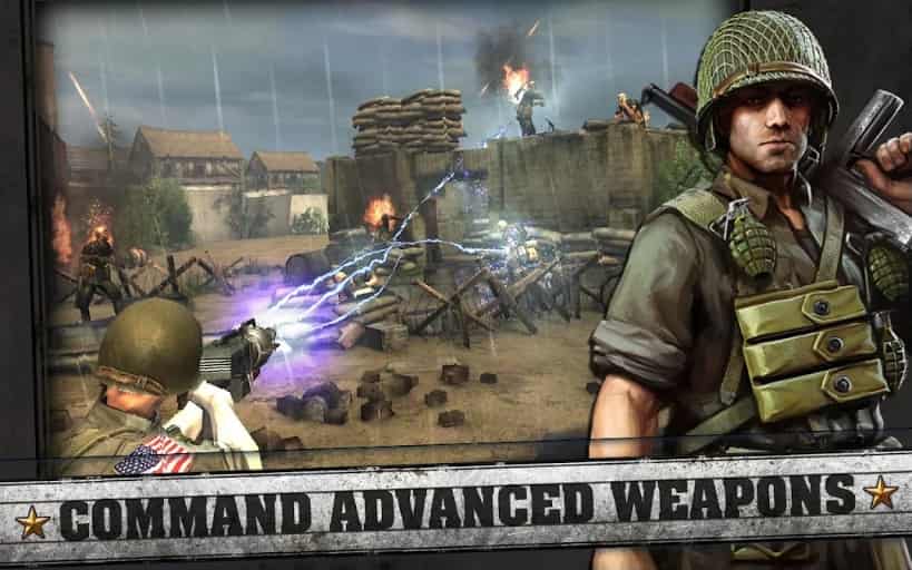 FRONTLINE COMMANDO D DAY MOD APK Unlimited Coins